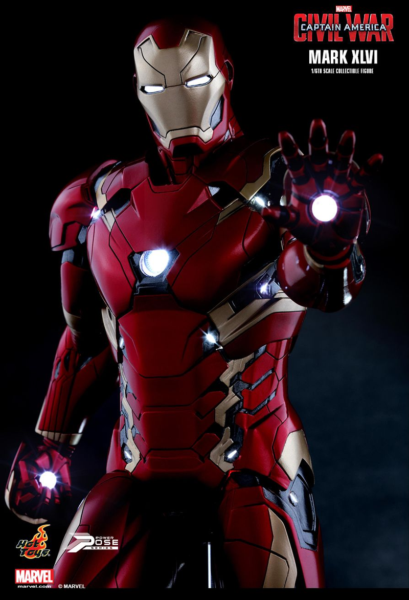 Illustration for article titled Hot Toys' New Marvel Figures Prove the Real Civil War Is Over Your Wallet
